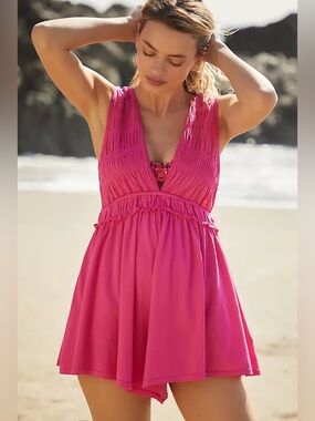 BY ANTHROPOLOGIE Sleeveless Knitted Playsuit XL